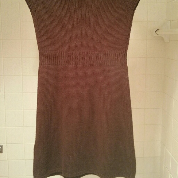 Brown Sweater Dress - Picture 3 of 6
